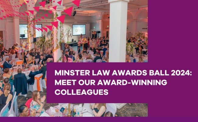 Minster Law Awards Ball 2024: Meet our award-winning colleagues