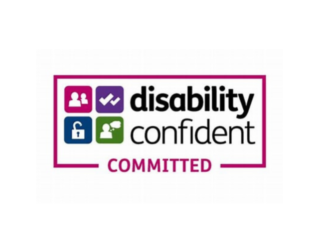 Icon for Disability Confident Committed