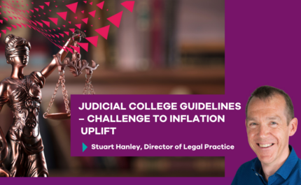 Judicial College Guidelines – challenge to inflation uplift